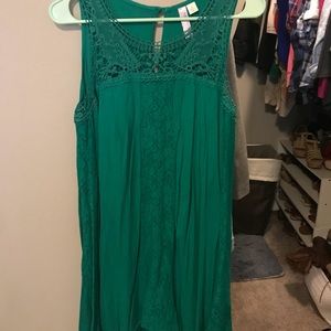 Green dress from Francesca’s